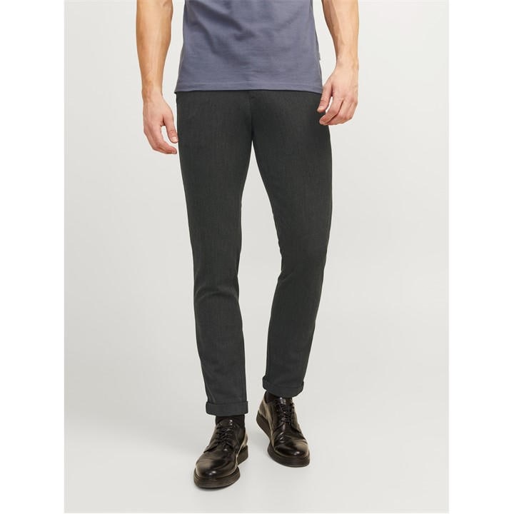 Jack And Jones Men's Connor Chino Trouser - Dark Grey - 30W R - Image 3