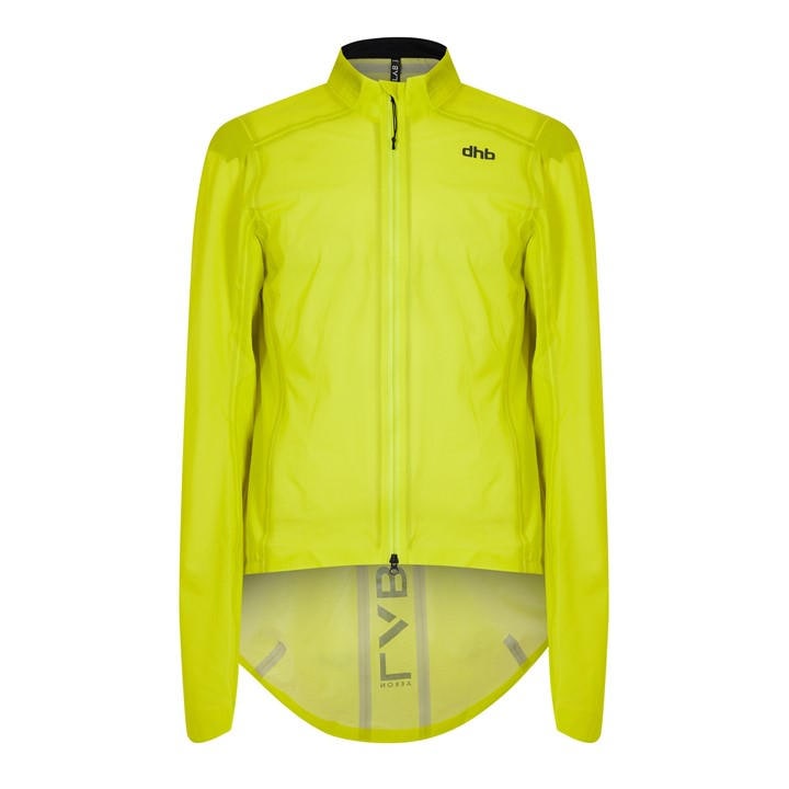 Dhb Men's Yellow Ultralight Waterproof 2.0 Event Performance Cycling Jacket in Size XS, Sports Direct