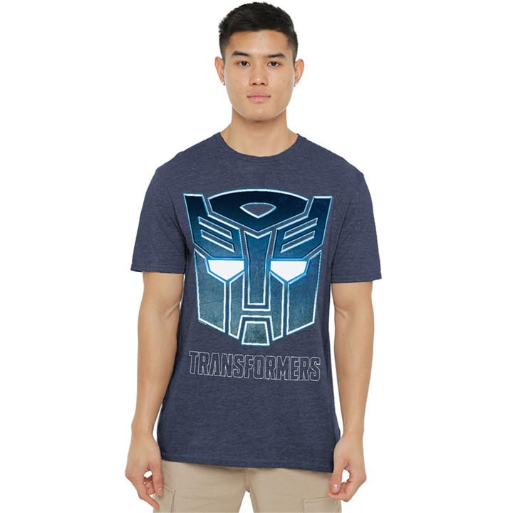 Hasbro Men's Blue Autobot Steel Icon Logo T Shirt Navy in Size M, Sports Direct