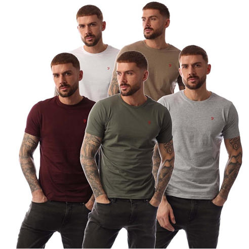 Farah - Wardlow 5 Pack Lounge T-Shirts