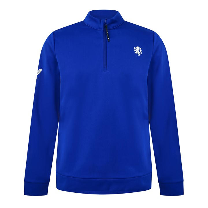 Castore Men's Blue Quarter Zip Fleece in Size M, Sports Direct