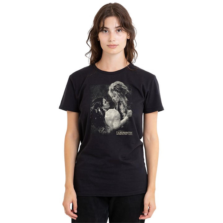 Women's Black Other Labyrinth Dream Dance T-Shirt in Size M, Sports Direct