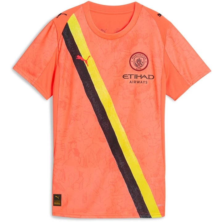 Manchester City  Women's  X Kidssuper  Goalkeeper Shirt 25/26, Football by Puma in Size 8, Sports Direct