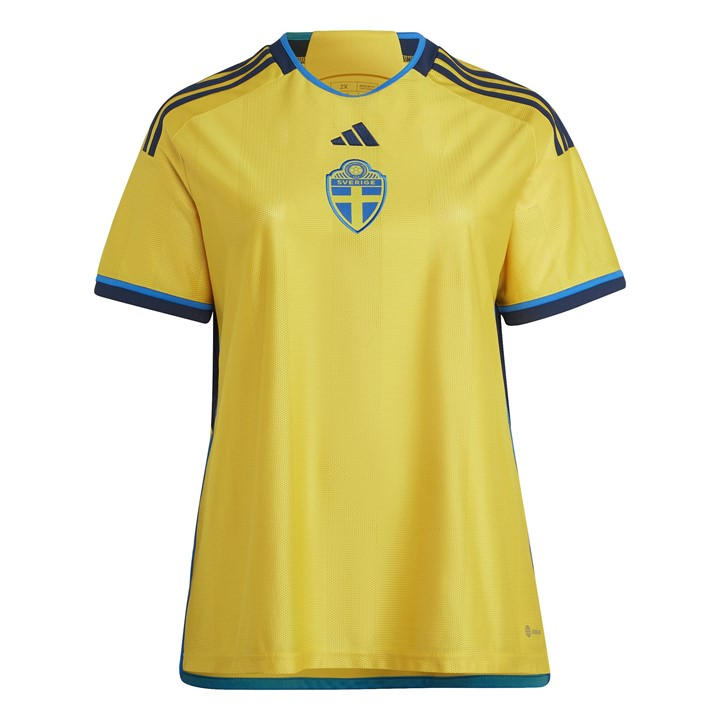 Sweden  Women's   Home Shirt 2022, Football by adidas in Size 22, Sports Direct