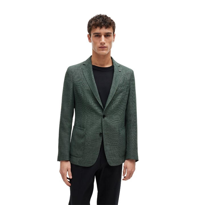 Boss Men's Green C Hanry Formal Jacket in Size M, Sports Direct