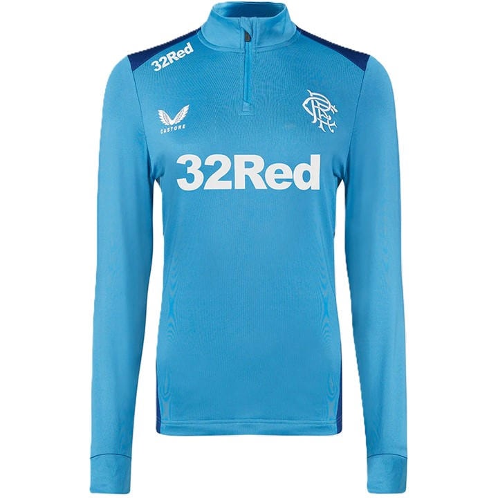 Castore Women's Blue 1/4 Zip Fleece in Size 8, Sports Direct