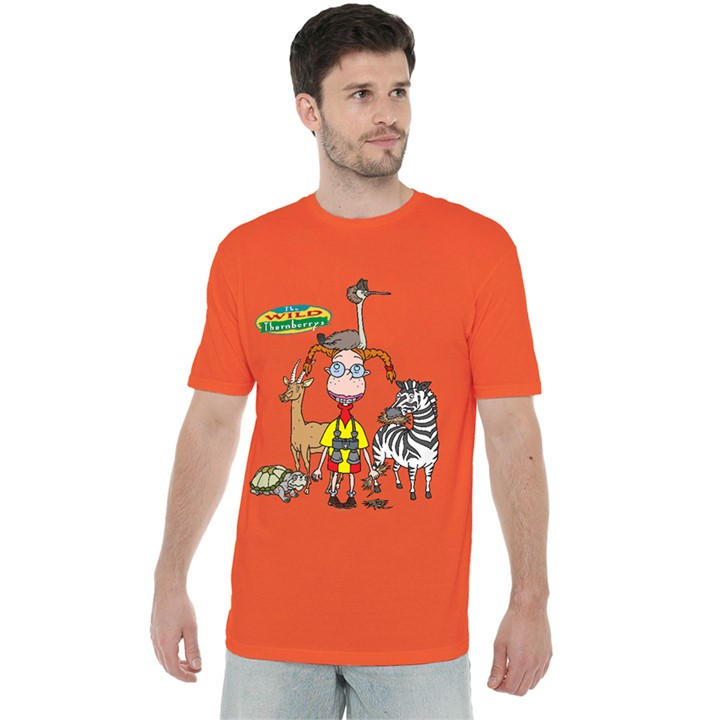 Men's Orange Other Wild Thornberrys Elizaa€™S Safari T Shirt in Size M, Sports Direct