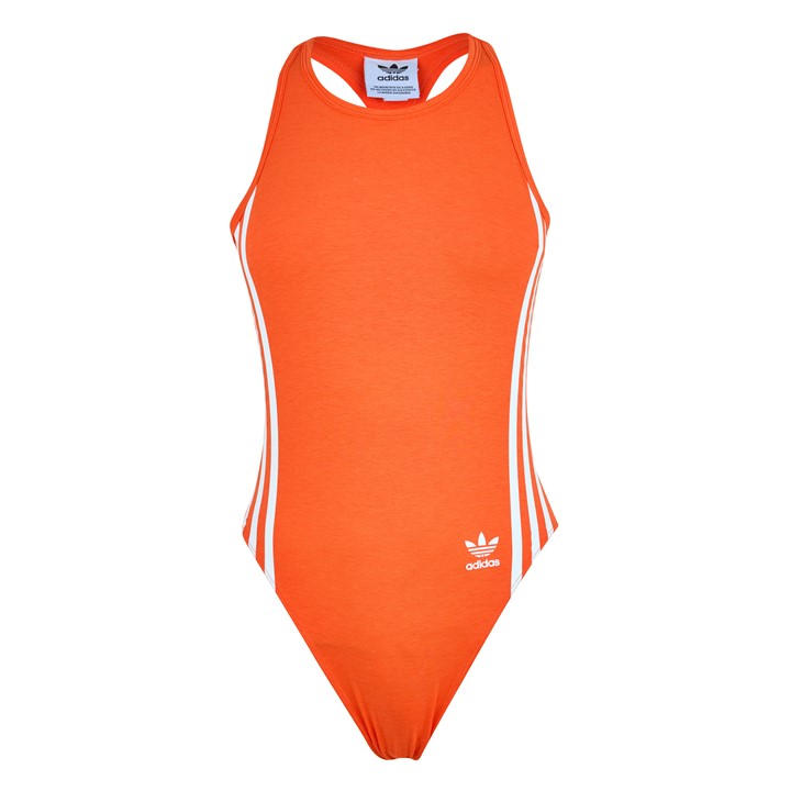 ADIDAS ORIGINALS Adidas Originals Comfort Flex Cotton Bodysuit - Orange