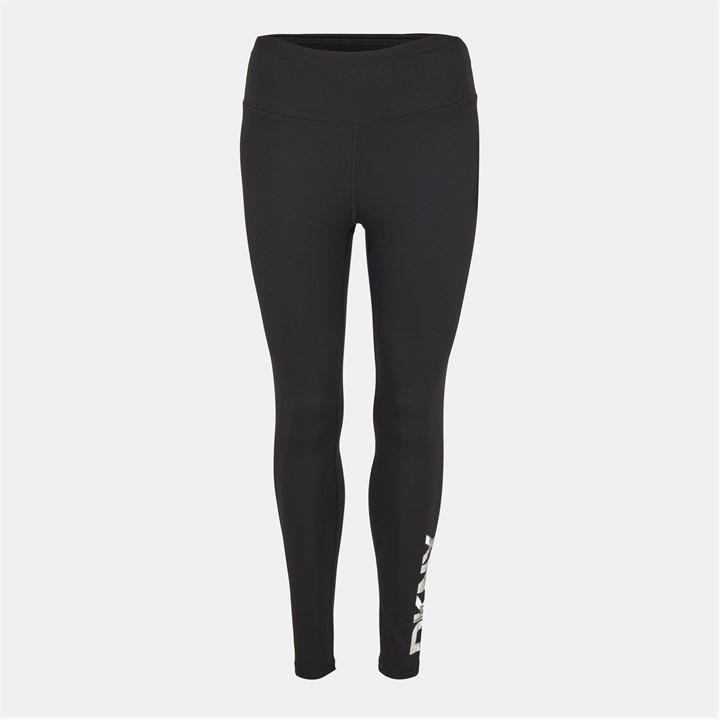 Dkny Women's Black Leggings in Size 10, Sports Direct