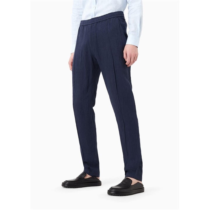 Emporio Armani Men's Blue Trousers