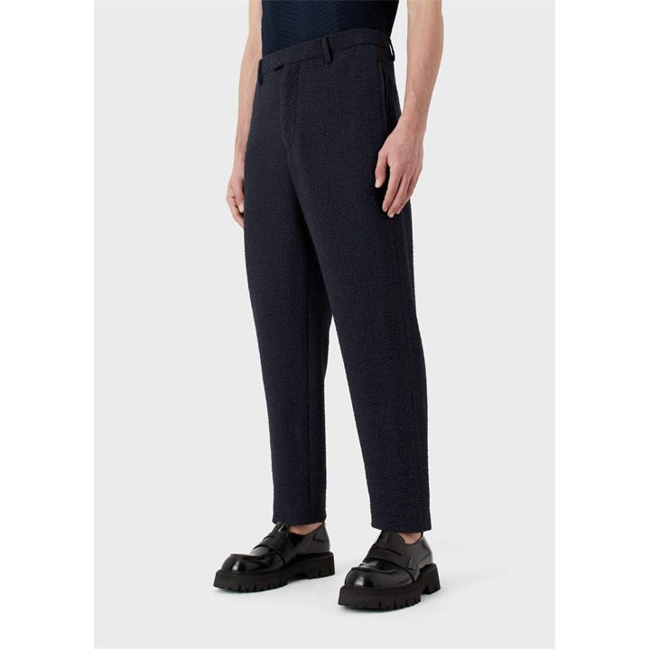 Emporio Armani Men's Blue Trousers