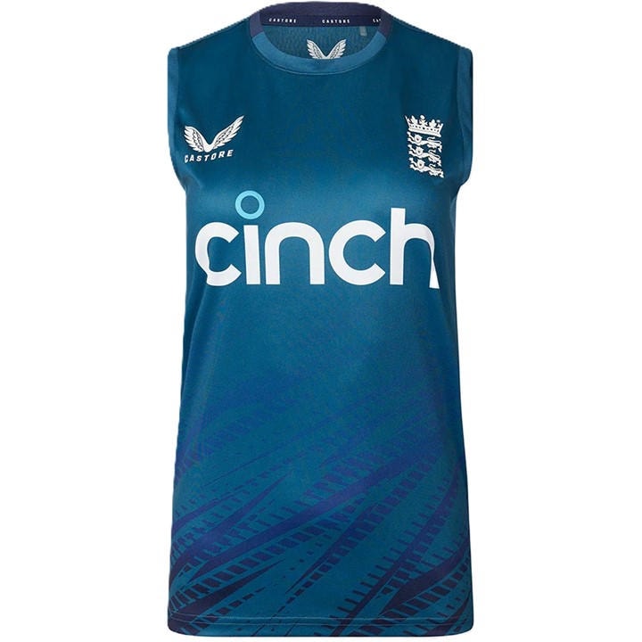 Castore Women's Blue Cricket Jumper in Size 10, Sports Direct