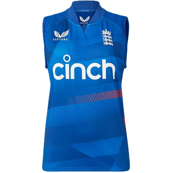 Castore Women's Blue Cricket Jumper in Size 8, Sports Direct