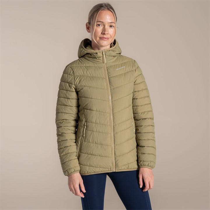 Craghoppers Women's Cardamon Complite Ix Lightweight Hooded Jacket in Size 14, Sports Direct