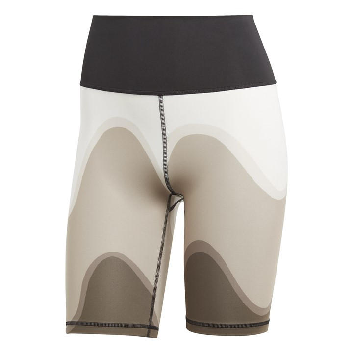 Adidas Women's Brown X Marimekko Optime Training Bike Shorts in Size XS, Sports Direct