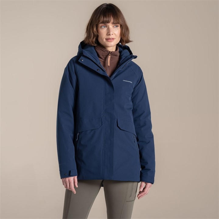 Craghoppers Women's Blue Caldbeck Ii Thermal Jacket in Size 8, Sports Direct