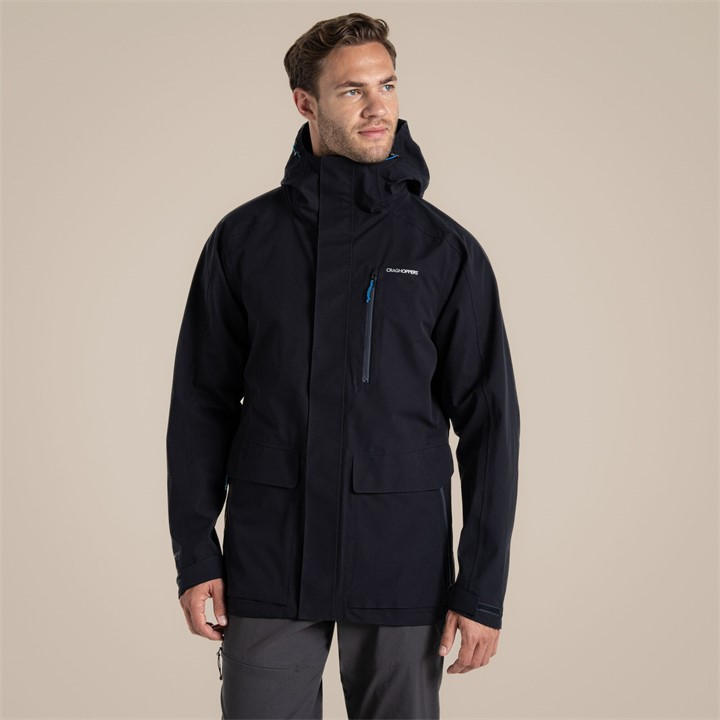 Craghoppers Men' Blue Lorton Ii Waterproof Walking Walking Jacket in Size S, Sports Direct