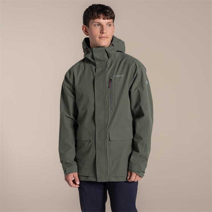 Craghoppers Men's Darksage Lorton Ii Waterproof Walking Walking Jacket in Size 2XL, Sports Direct