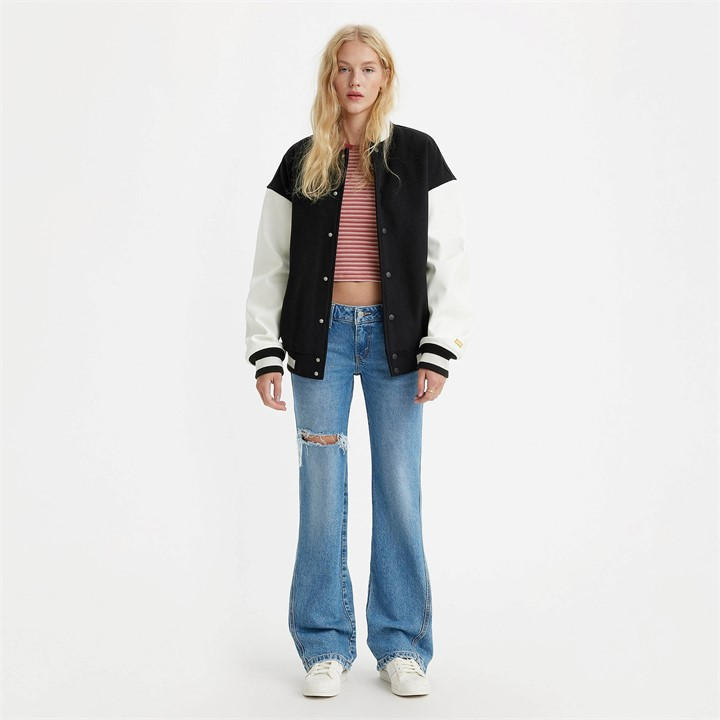 Levis Women's Blue Noughties Bootcut Jeans in Size 26 R, Sports Direct