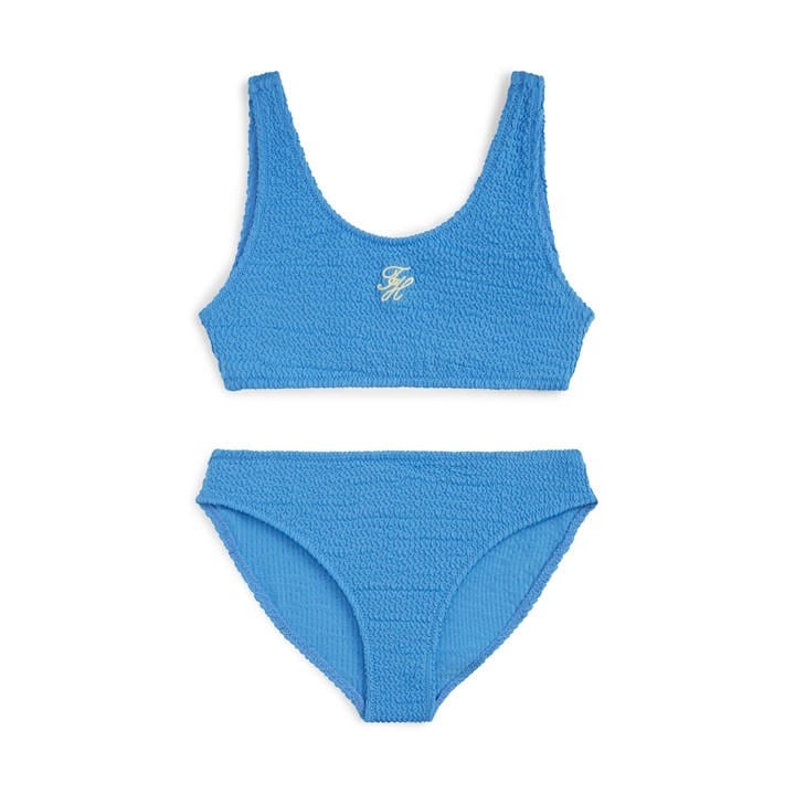 Tommy Hilfiger Girls Blue Kids' Bikini Set in Size 12-14Y, Sports Direct