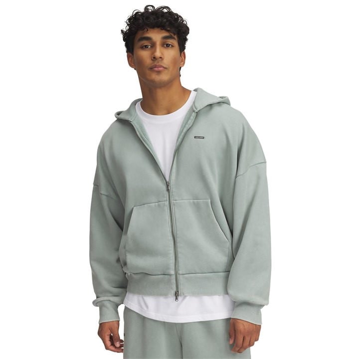 Under Armour Men's Green 1/4 Zip Fleece in Size L, Sports Direct