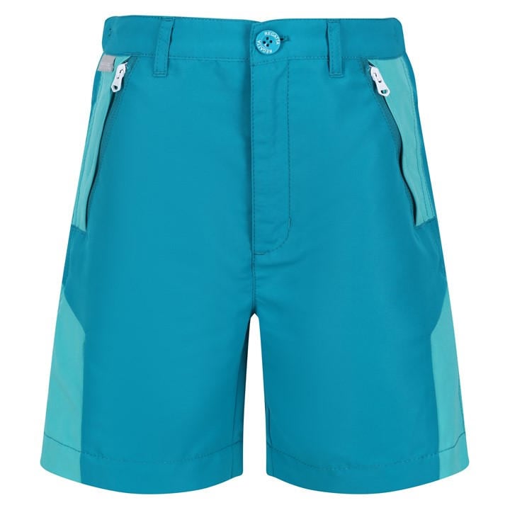 Regatta  Kids Blue Sorcermounts Walking Shorts in Size 5 - 6 Years, Sports Direct