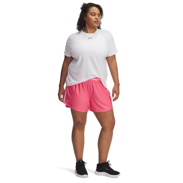 Różowy - Under Armour - Tech Play Up 3in Shorts