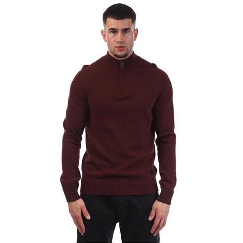 Lyle and Scott - Saddle Sleeve Quarter Zip Jumper