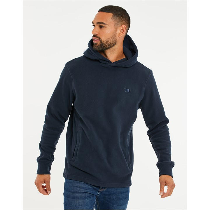 Threadbare Men's Blue Tb Fitness Knitted Hoodie in Size M, Sports Direct