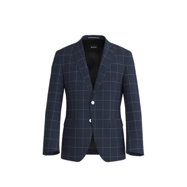 Boss Men's Blue H Hutson Formal Jacket in Size M, Sports Direct