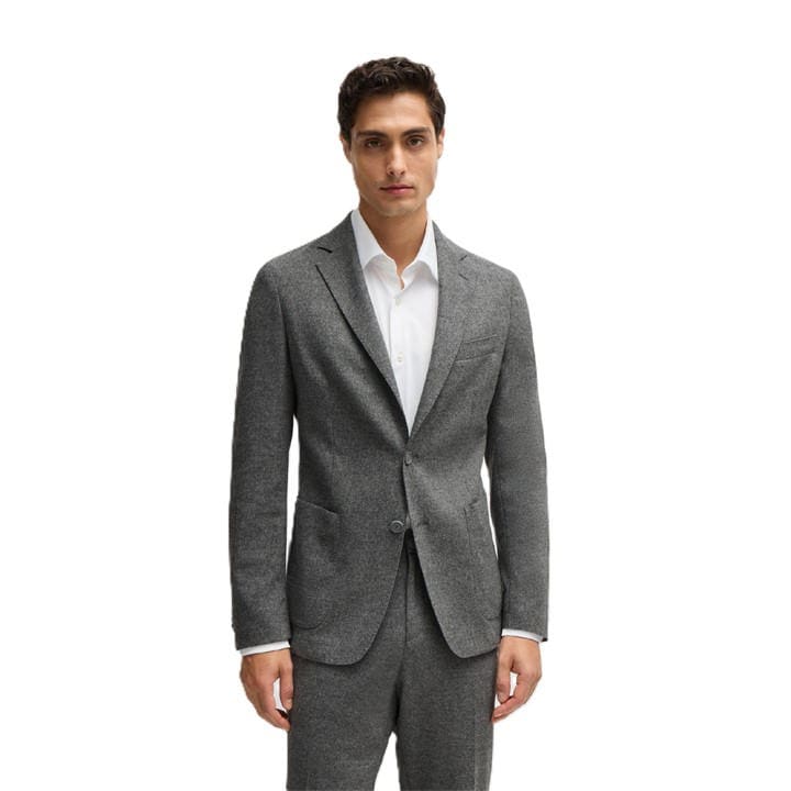 Boss Men' Silver P Hanry Formal Jacket in Size S, Sports Direct