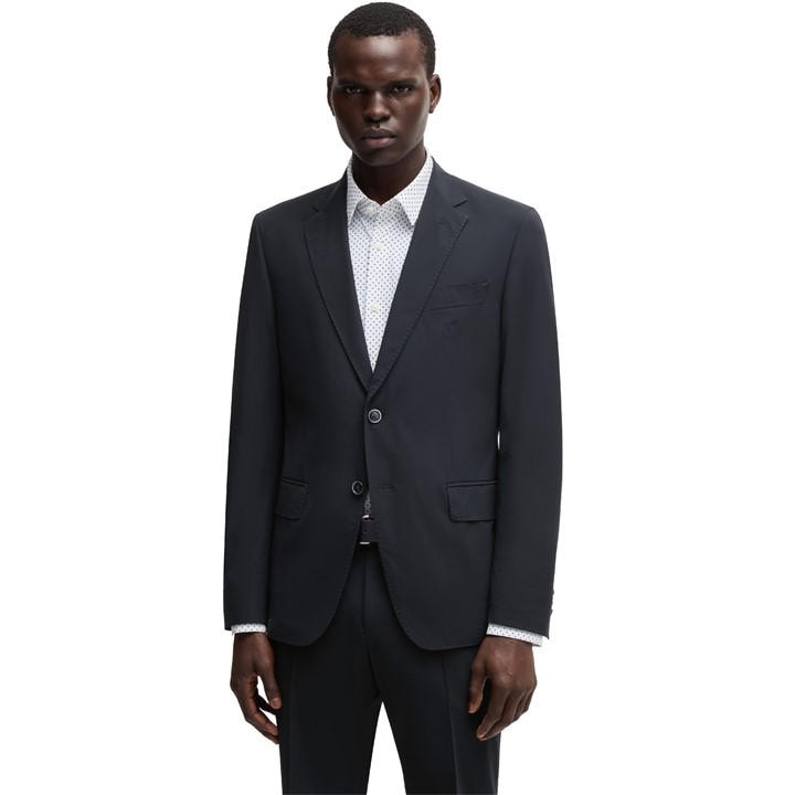 Boss Men's Blue Huge  Formal Jacket in Size L, Sports Direct
