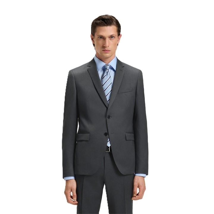 Boss Men's Grey H Reymond Formal Jacket in Size L, Sports Direct