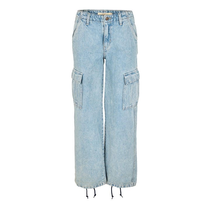 Levis Women's Blue Baggy Cargo Jeans in Size 26 R, Sports Direct