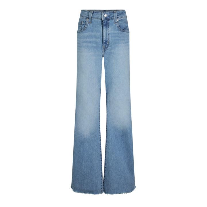 Levis Women's Blue High Rise Flare Bootcut Jeans in Size 31 R, Sports Direct