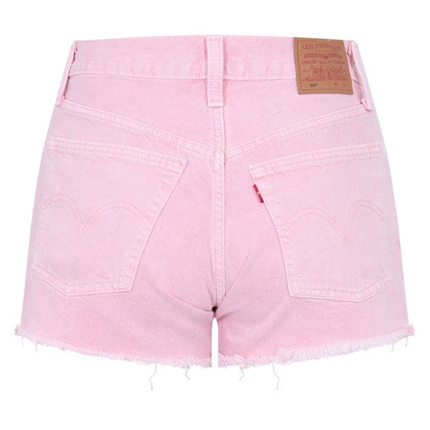 Quartz Pink - Levis - Women's Original Light Denim Shorts
