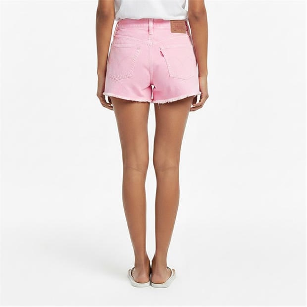 Quartz Pink - Levis - Women's Original Light Denim Shorts