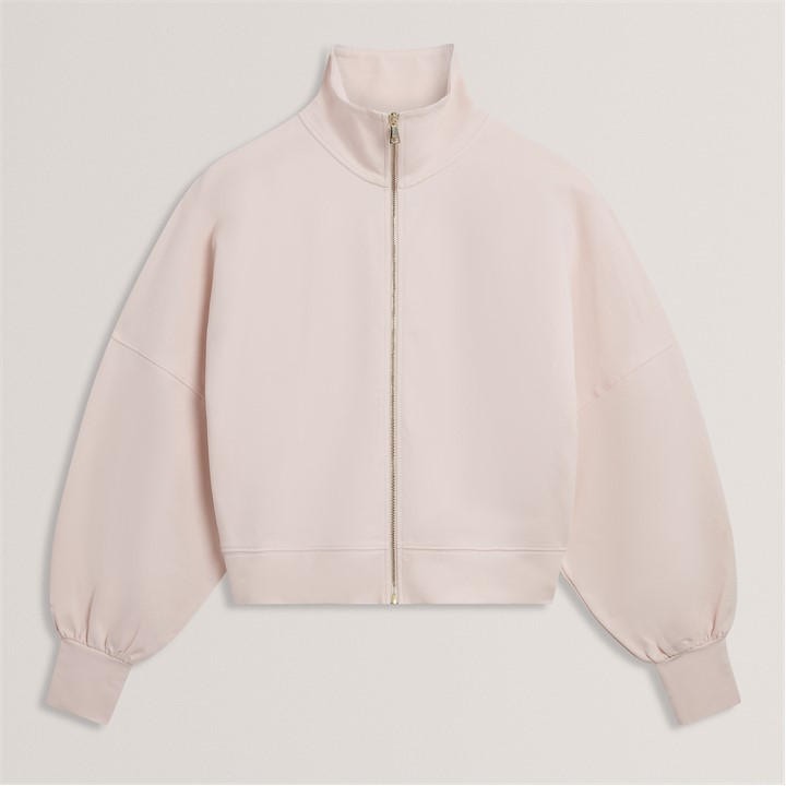 Ted Baker Women's Pink Zip Thru Sweatshirt in Size 14, Sports Direct