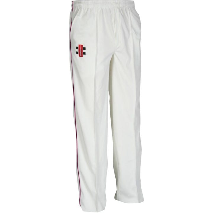 Gray Nicolls  Kids Red ' Matrix Cricket Trouser in Size 5 - 6 Years, Sports Direct