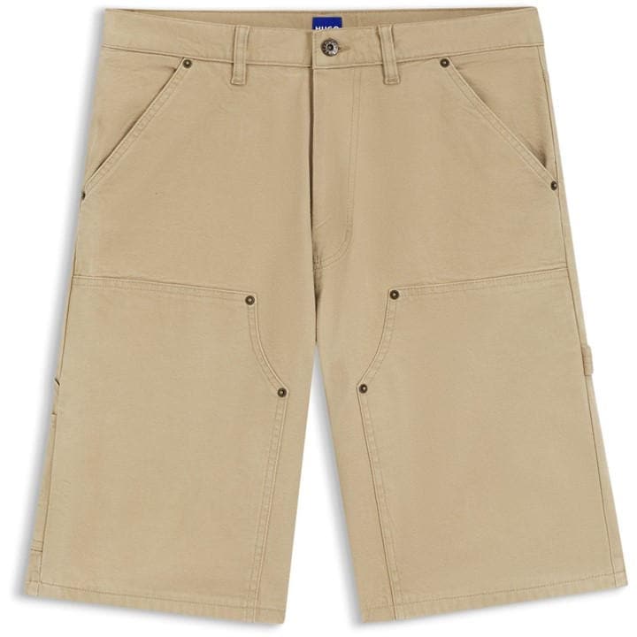 Hugo Men's Beige Chino Shorts in Size XL, Sports Direct