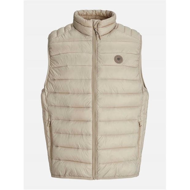 Jack & Jones - Gilet de costume ajusté en laine mélangée - Bleu marine