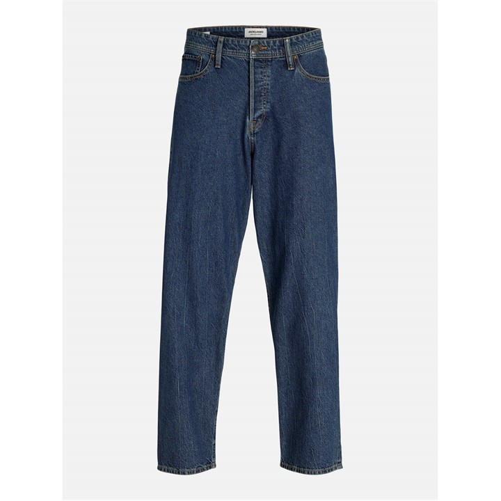 Jack And Jones Men's Blue Eddie Baggy Jeans in Size 36 R, Sports Direct