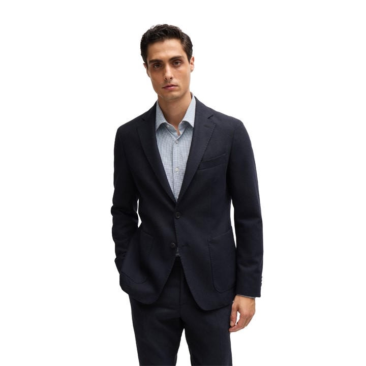 Boss Men's Blue P Hanry Formal Jacket in Size L, Sports Direct