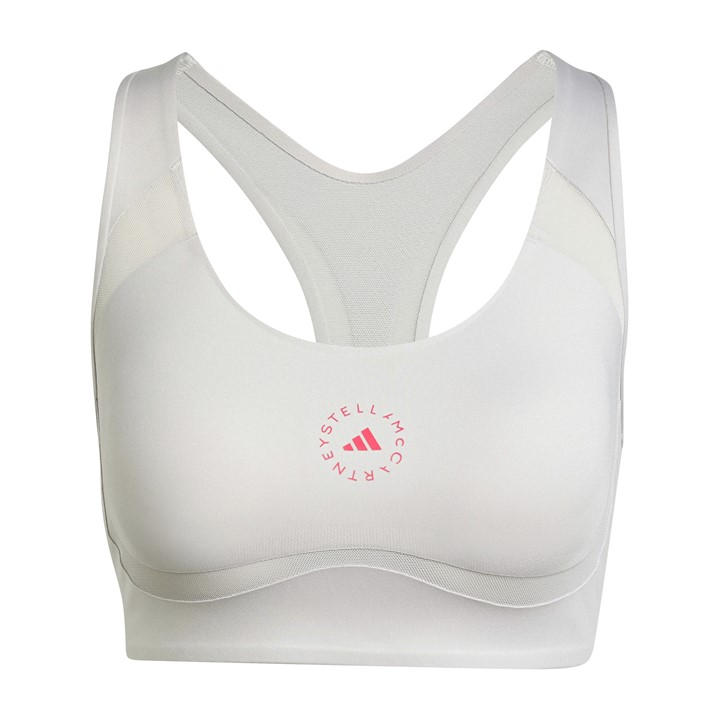 Adidas Women's Grey Non Wired Medium Impact Sports Bra in Size 34A, Sports Direct