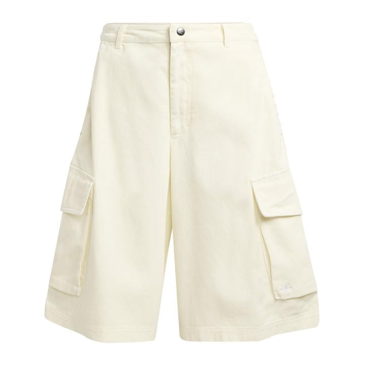 Adidas Originals Women's White Cargo Shorts in Size 8, Sports Direct