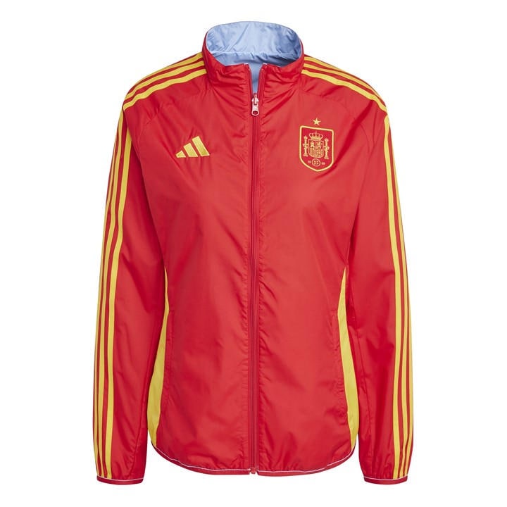 Spain  Women's   Rain Jacket 2024, Football by adidas in Size XS, Sports Direct