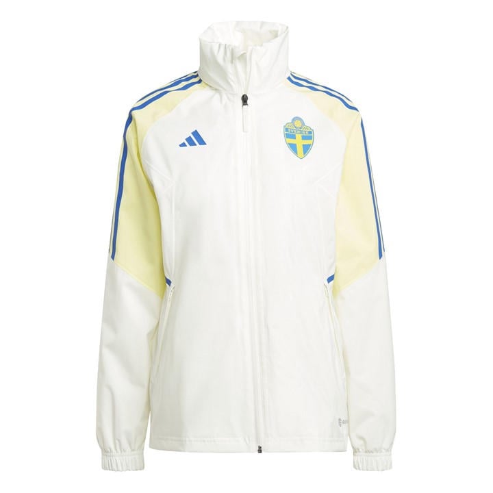 Sweden  Women's   Rain 2023 Anorak, Football by adidas in Size L, Sports Direct