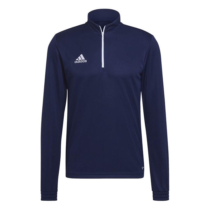 Adidas Men' Blue 1/4 Zip Fleece in Size S, Sports Direct