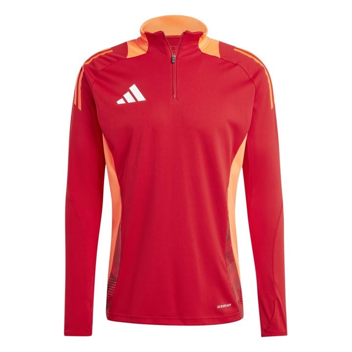 Adidas Men's Red Tiro24 C Quarter Zip Fleece in Size XL, Sports Direct