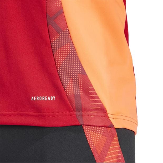 Power Red - adidas - Men's Tiro24 C Quarter Zip Fleece